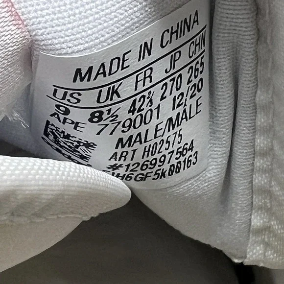 Adidas Eric Emanuel x Forum 84 All-American McDonalds Sneakers H02575 Size 9 - Picture 7 of 11